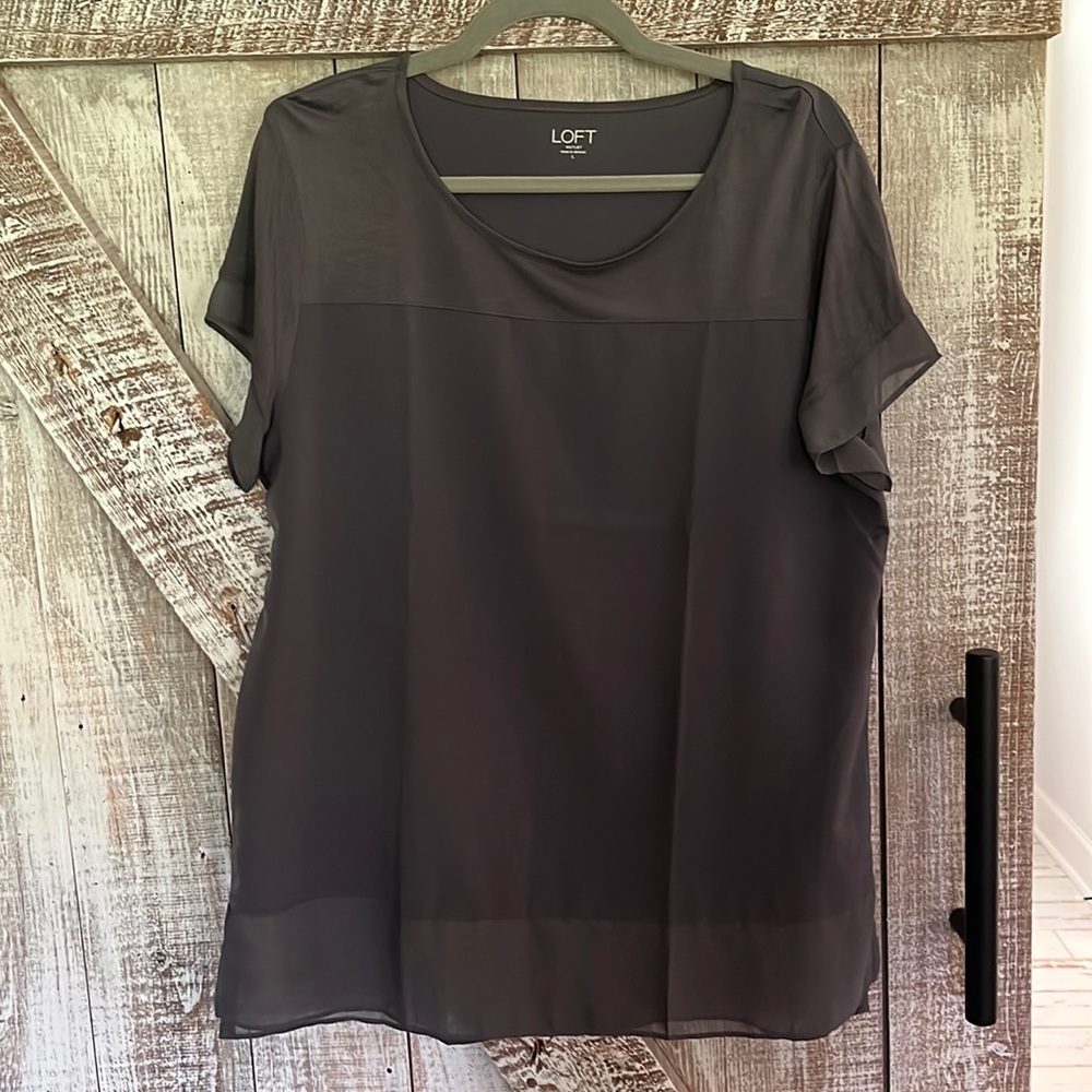 LOFT top. Size large.